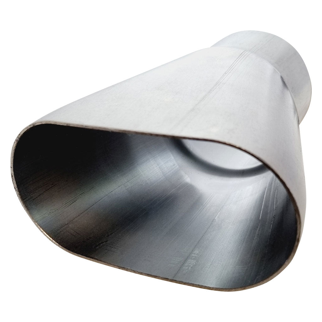 COL. CONE 2 x 2" IN - 2" Out x 120mm length Stainless Steel