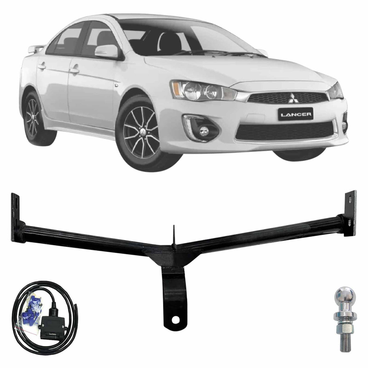 BTA Towbar Kit To Suit Mitsubishi Lancer CE 09/1992 - 07/2002 ***** Special Order Item *****