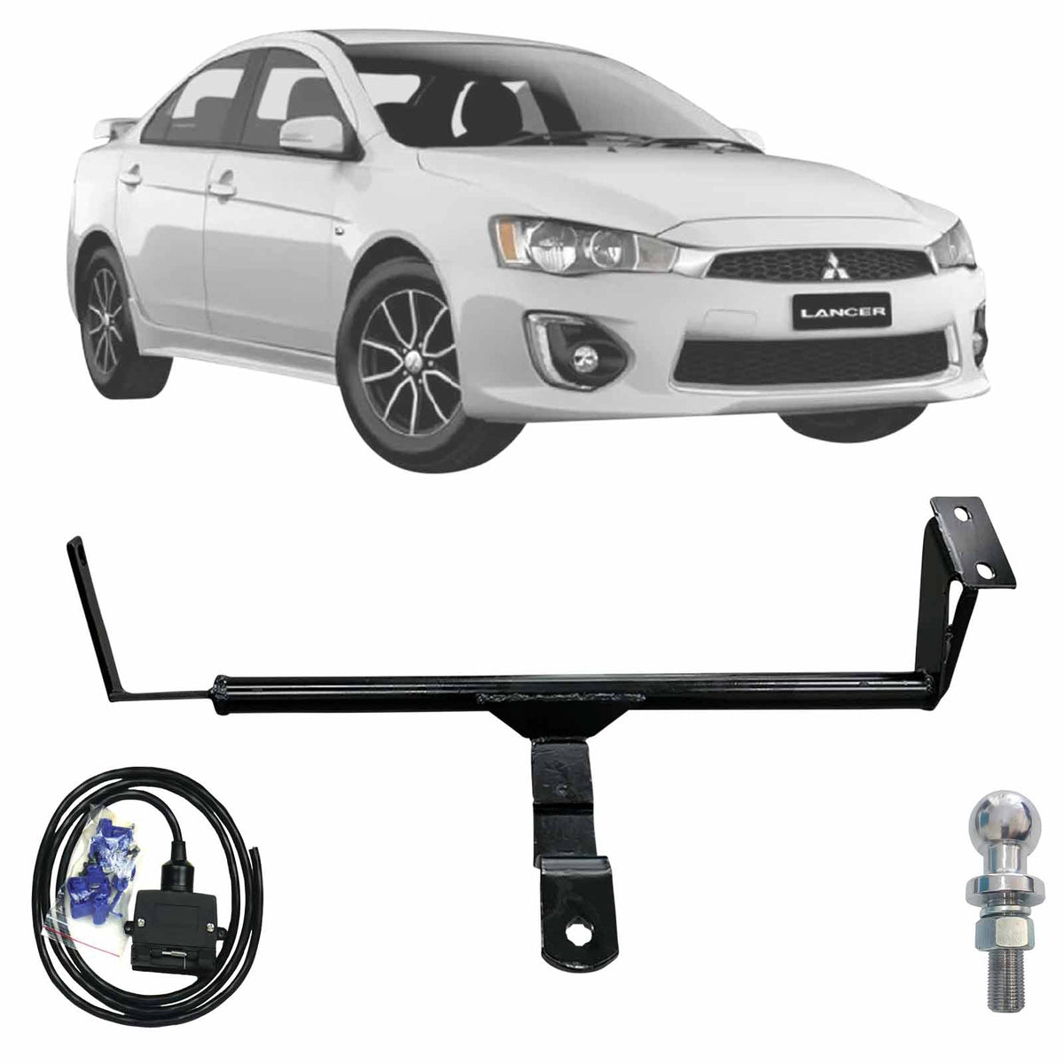 BTA Towbar Kit To Suit Mitsubishi Lancer Sportsback 10/2007 - 10/2011 ***** Special Order Item *****