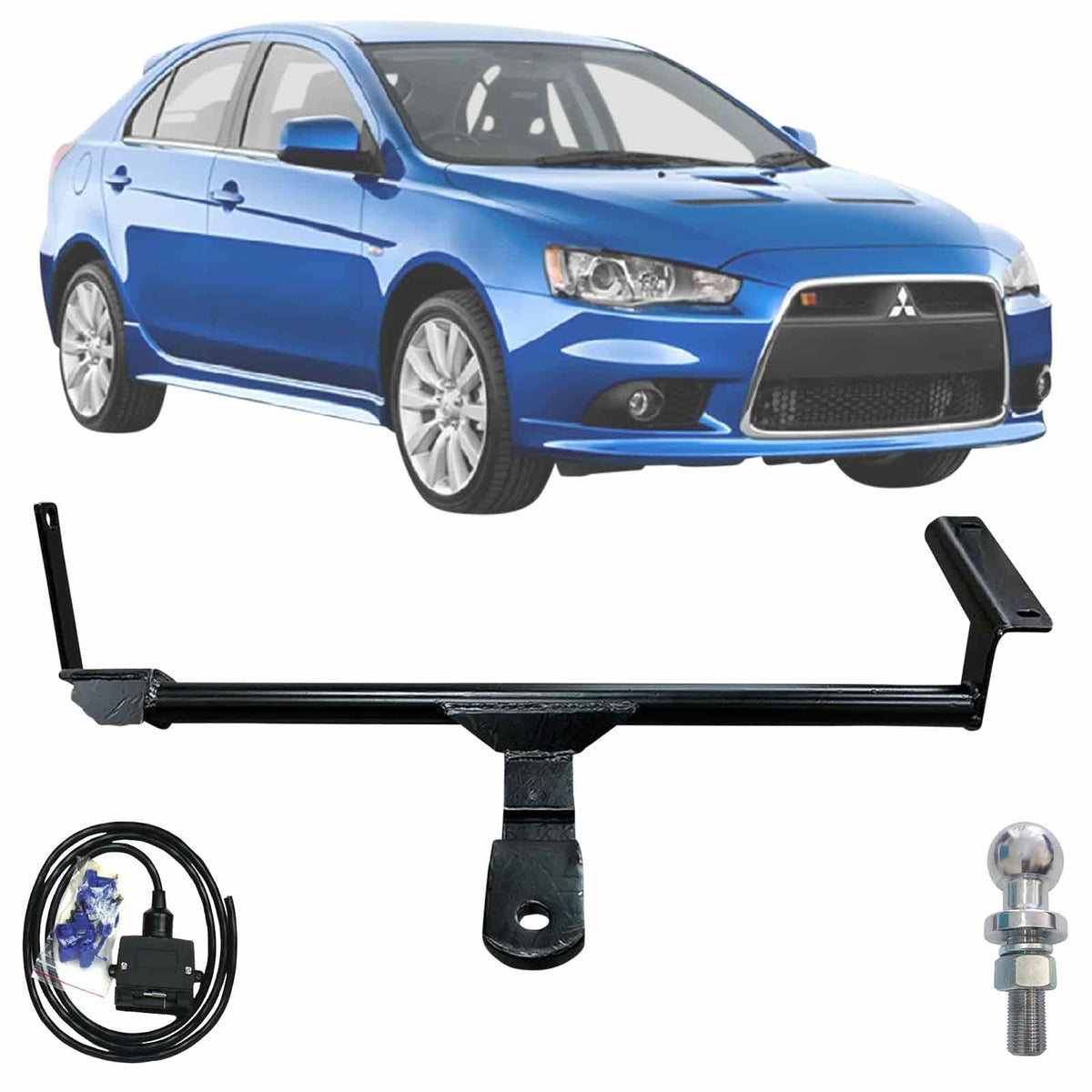BTA Towbar Kit To Suit Mitsubishi Lancer 11/2011 - 2019 ***** Special Order Item *****
