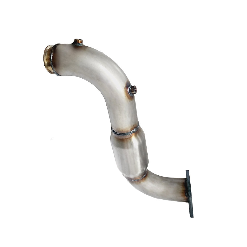 Isuzu D-Max Stainless Steel Exhaust 2017-2020 4JJ1 3L Bolt on DPF Delete Pipe with Cat