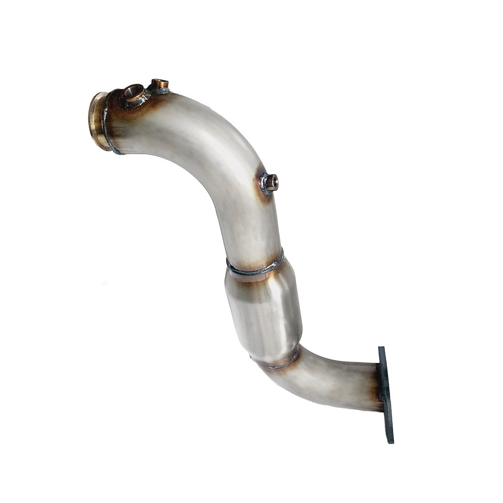 Isuzu D-Max Stainless Steel Exhaust 2021 ON 4JJ3 & BT50 B30B 3L Bolt on DPF Delete Pipe With Cat