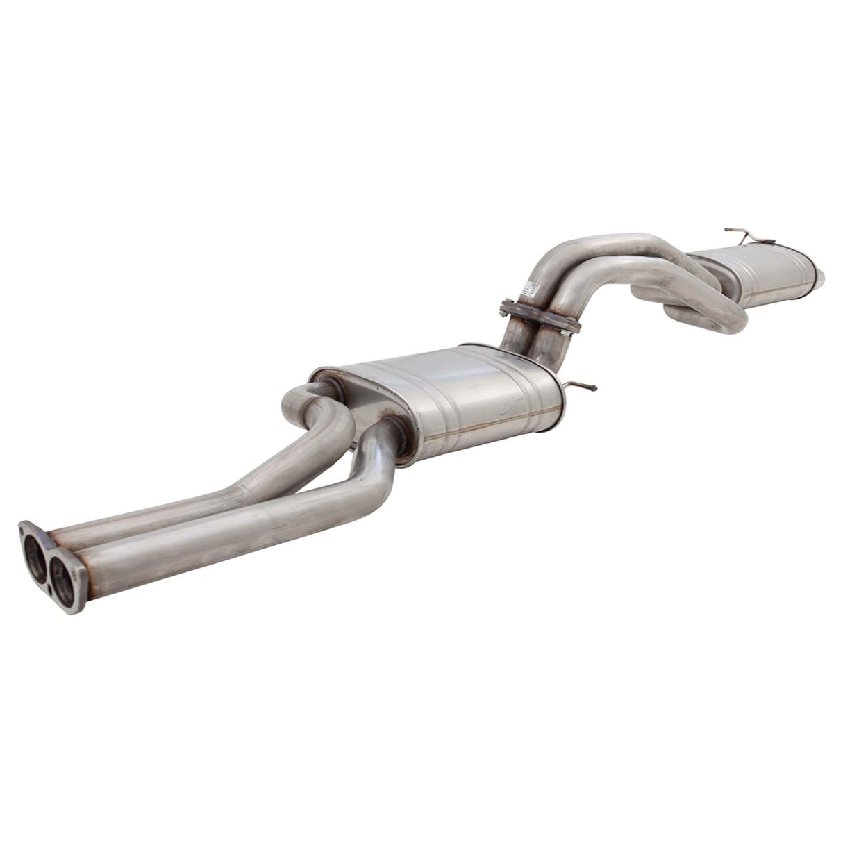 BA BF Falcon Turbo Sedan Twin 2.5Inch Raw 409 Cat Back Exhaust System **** Special Order Item ****