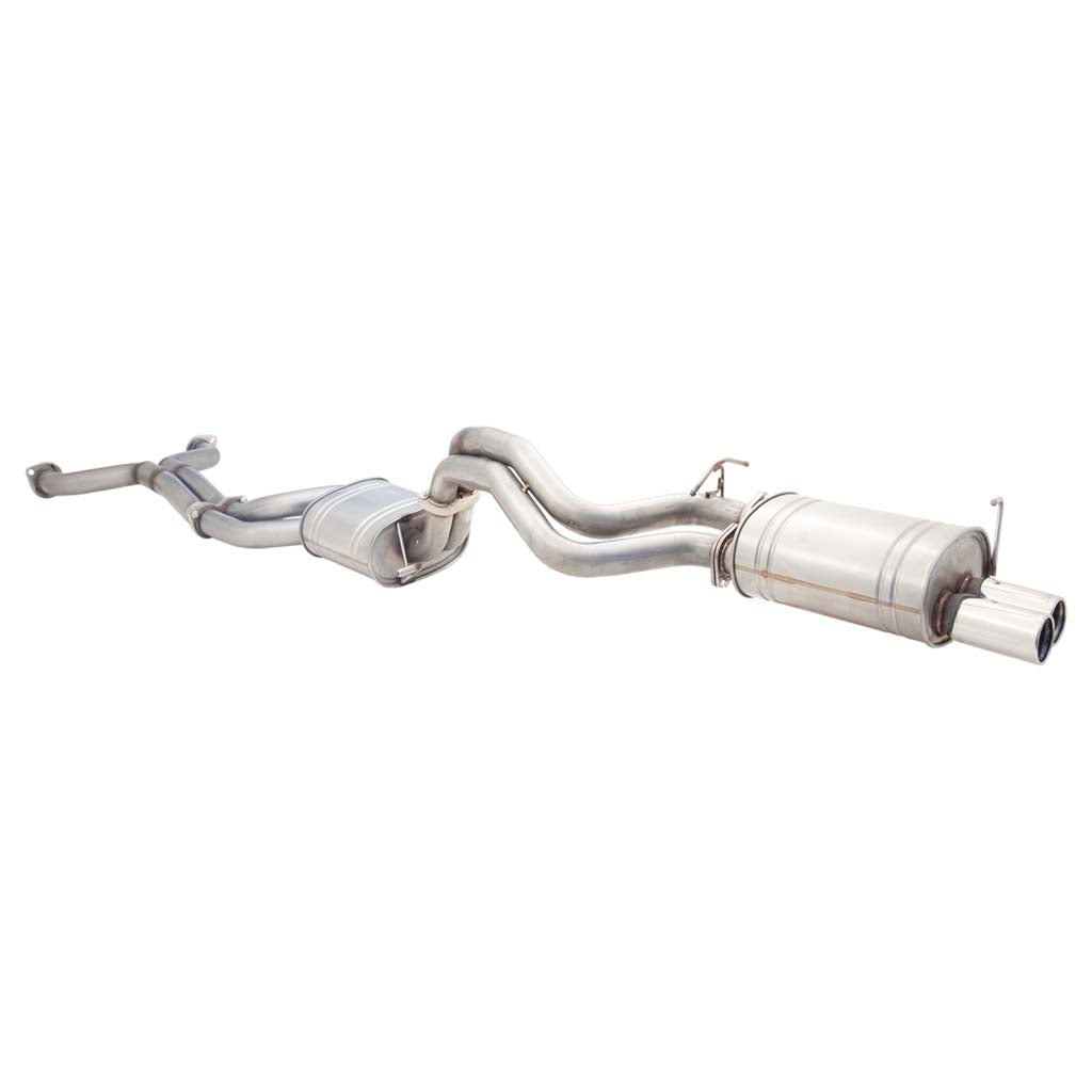 Ford Falcon FG XR8 Sedan XFORCE Twin 2.5 Inch Catback Exhaust - Raw 409 **** Special Order Item ****