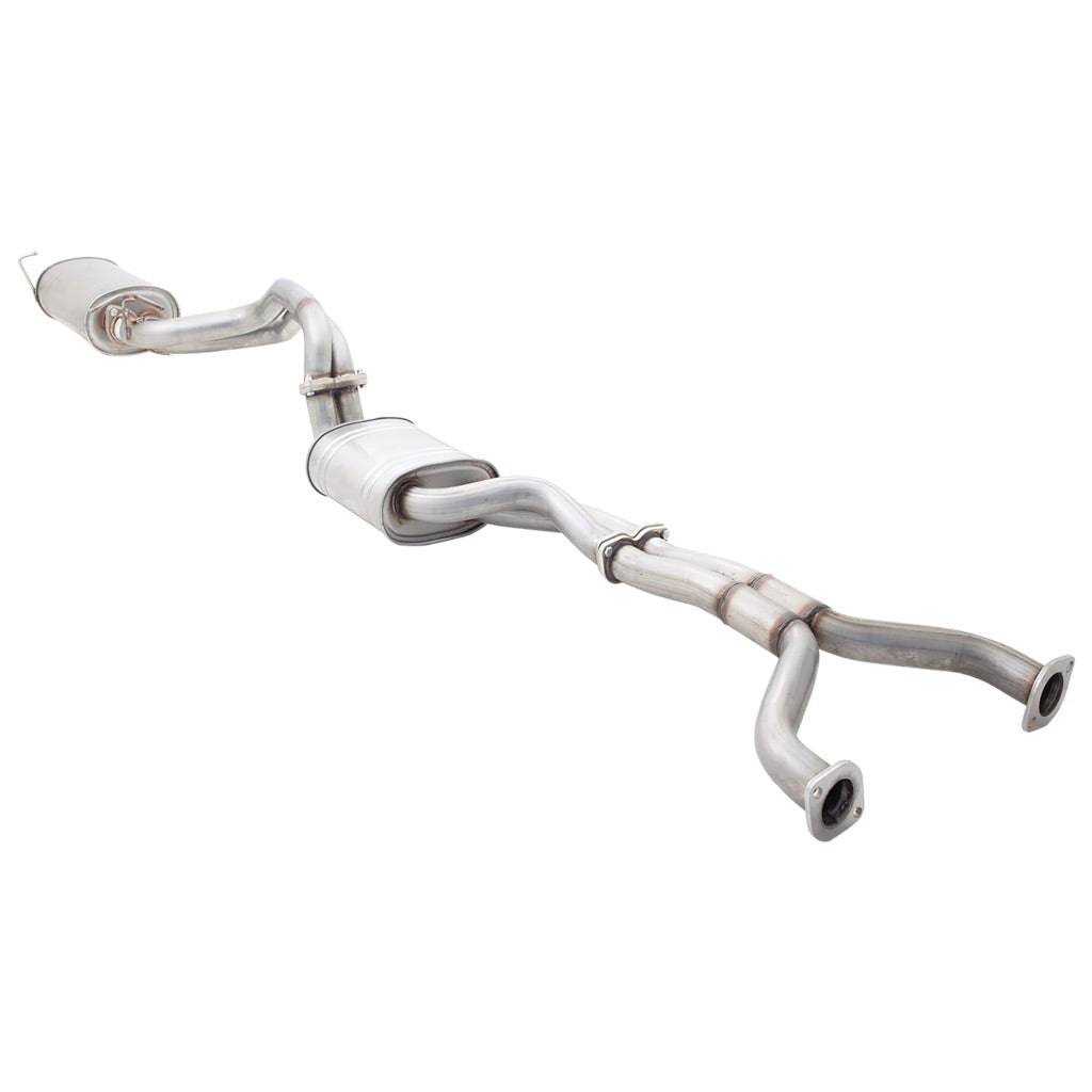 Ford Falcon FG XR8 Sedan XFORCE Twin 2.5 Inch Catback Exhaust - Raw 409 **** Special Order Item ****