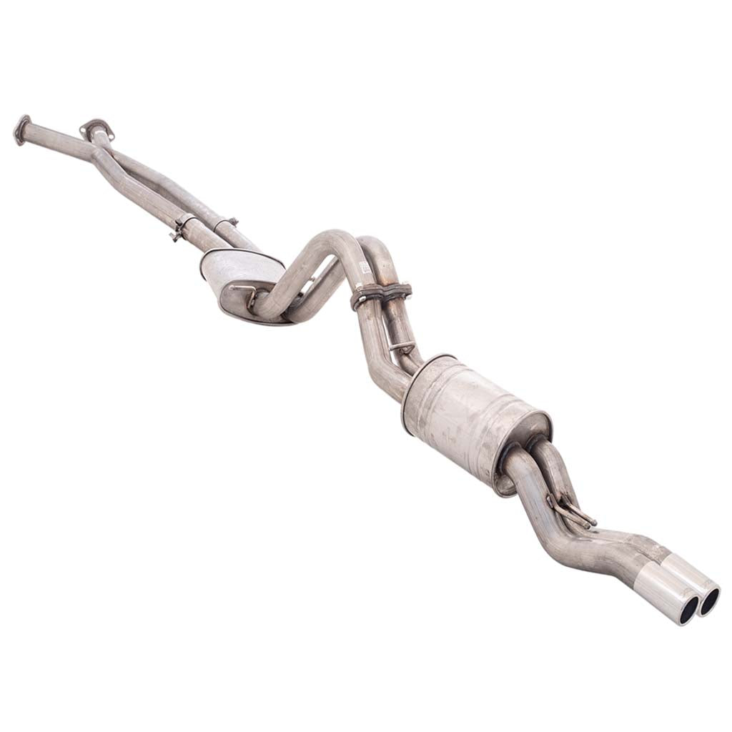 Holden Crewman VY 5.7L V8 XFORCE Twin 60mm Catback Exhaust - Raw 409 **** Special Order Item ****