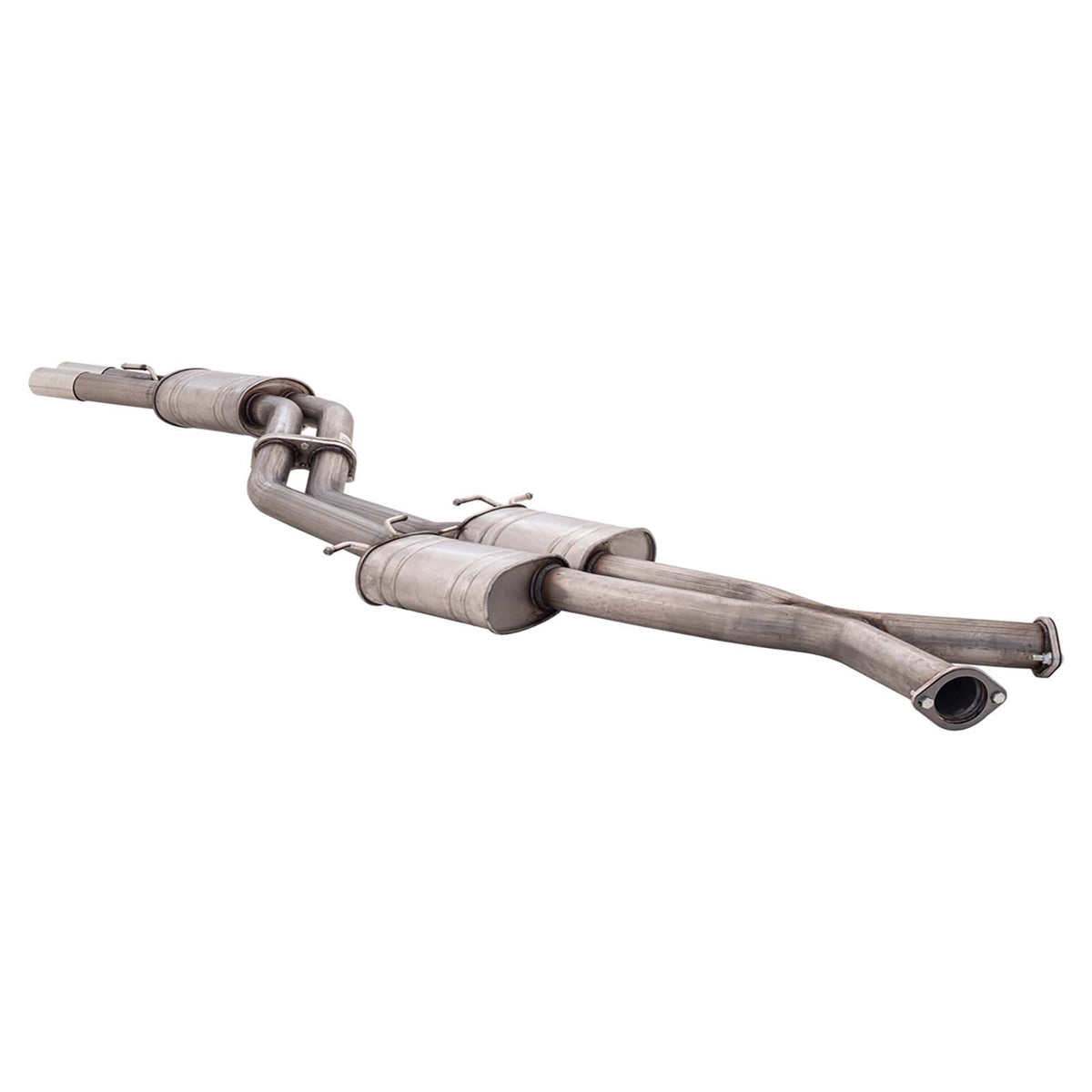 Holden Commodore VT-VZ V8 Sedan Twin 3" Cat-Back System - Raw Finish 409 S/S **** Special Order Item ****