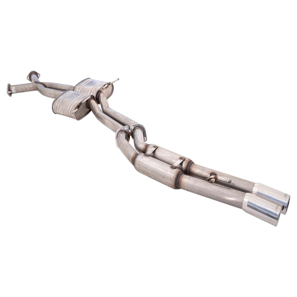 Holden Commodore VT-VZ V8 Sedan Twin 3" Cat-Back System Hotdog Rear- Raw Finish 409 S/S **** Special Order Item ****