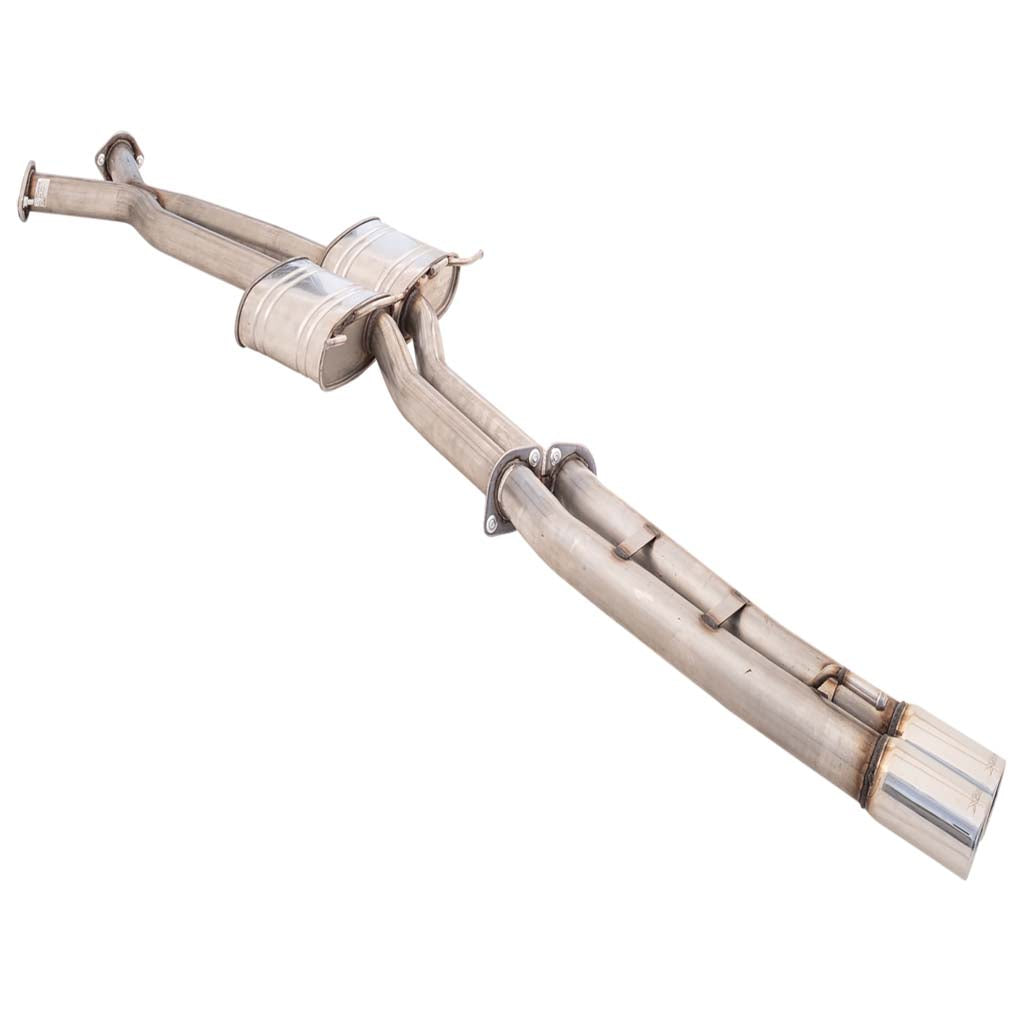 Commodore VT-VZ Sedan XFORCE Twin 2.5" Catback Exhaust Raw 409 - Tailpipe Rear **** Special Order Item ****
