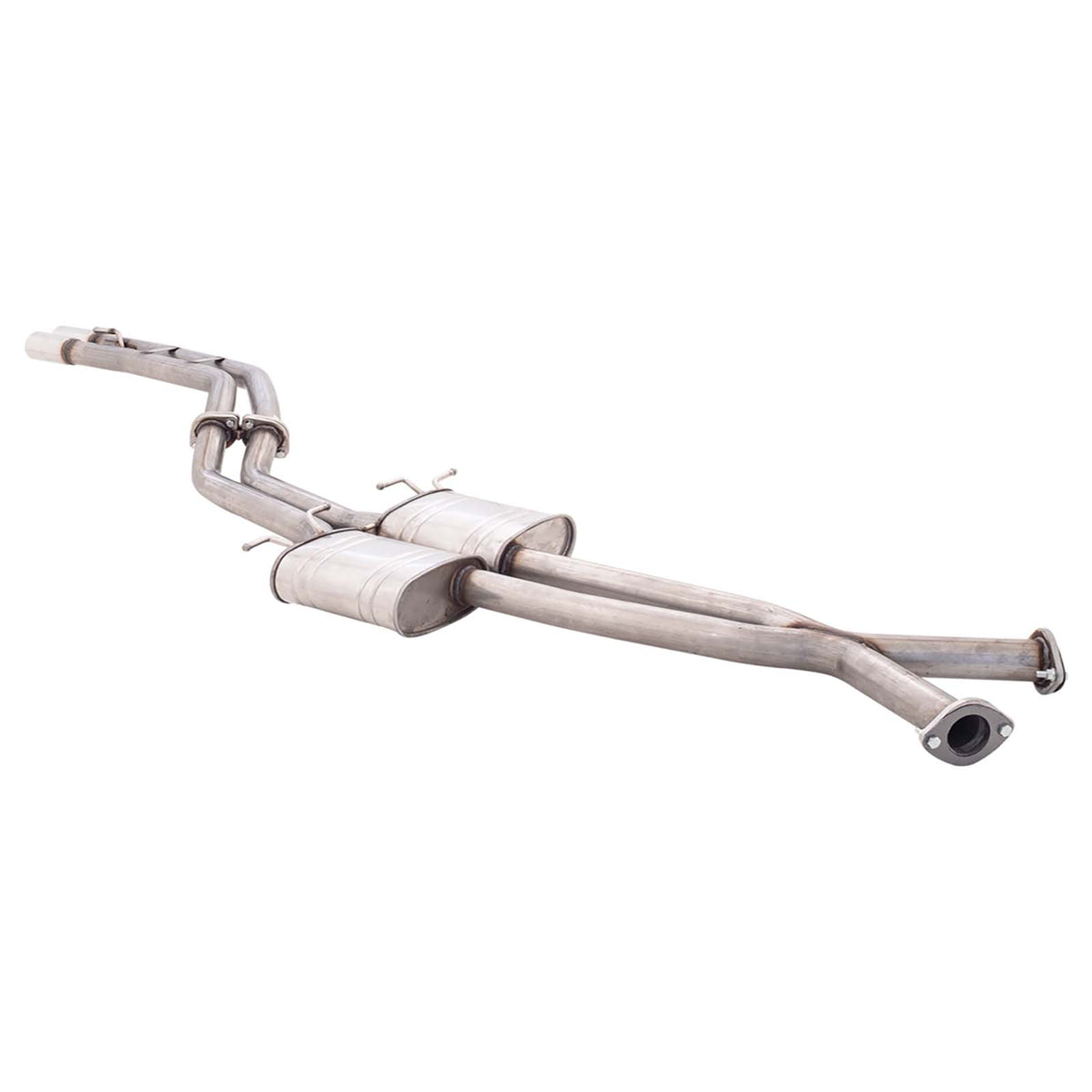 VT-VZ Ute Twin 21/2" Cat Back Twin Pipe Rear (No Muffler) 409 Stainless **** Special Order Item ****
