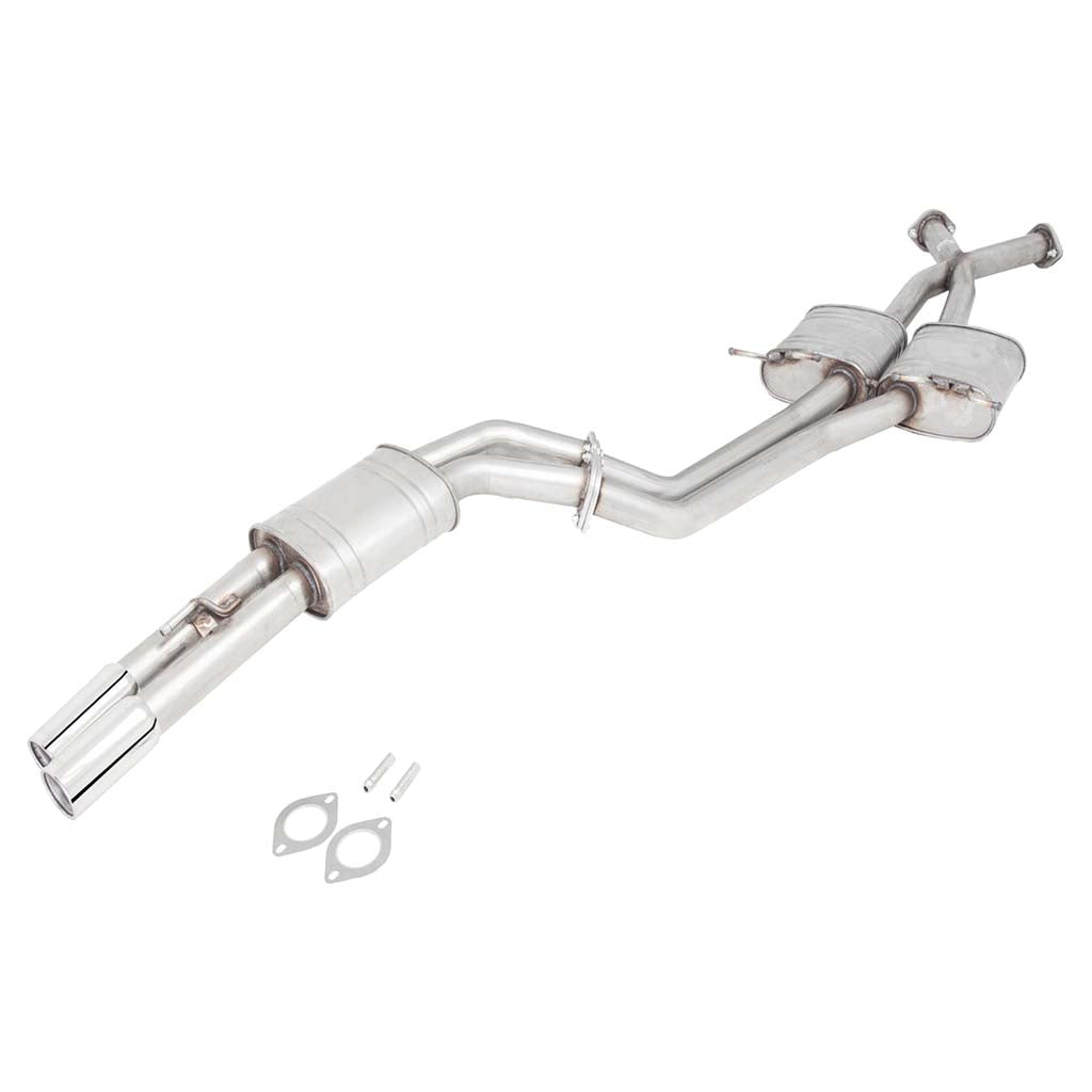 Holden Monaro V2 Cv6 Cv8 2001-03 XFORCE Twin 2.5 Inch Catback Exhaust - Raw 409 **** Special Order Item ****
