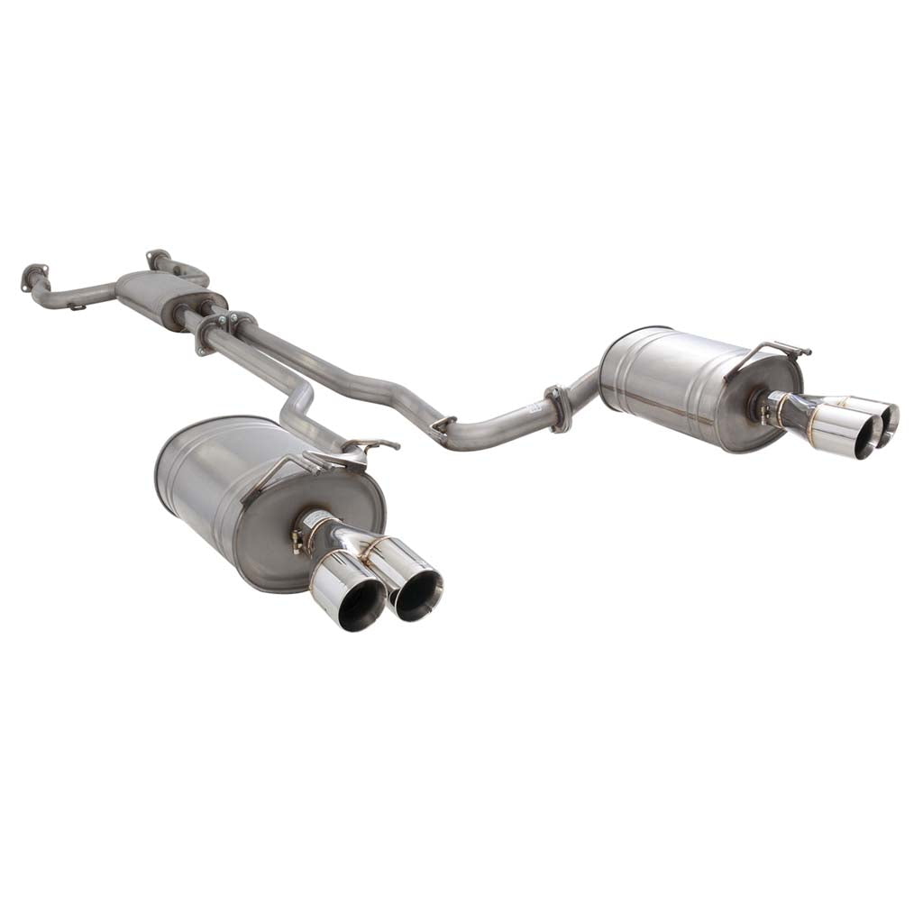 Holden Commodore VE VF Sedan XFORCE 2.25" Catback Exhaust - Raw Finish 409