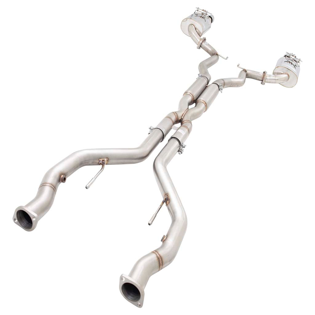 Holden Commodore VE-VF Ute Twin 2.5" Cat-back System (Slip-Joint) - Polished S/S **** Special Order Item ****