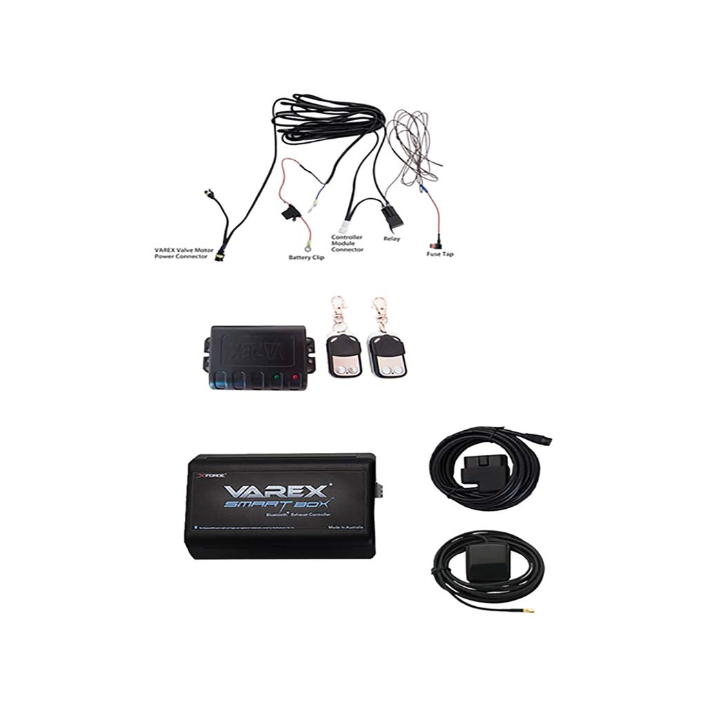 VW GOLF R MK7 Varex Valved Cat Back Exhaust System Including SmartBox Control Kit