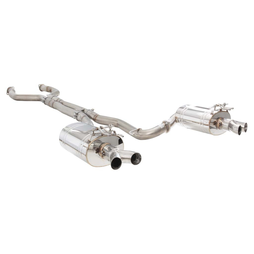 HSV VF Sedan Straight Pipe Center Twin 3Inch 304 SS Cat Back