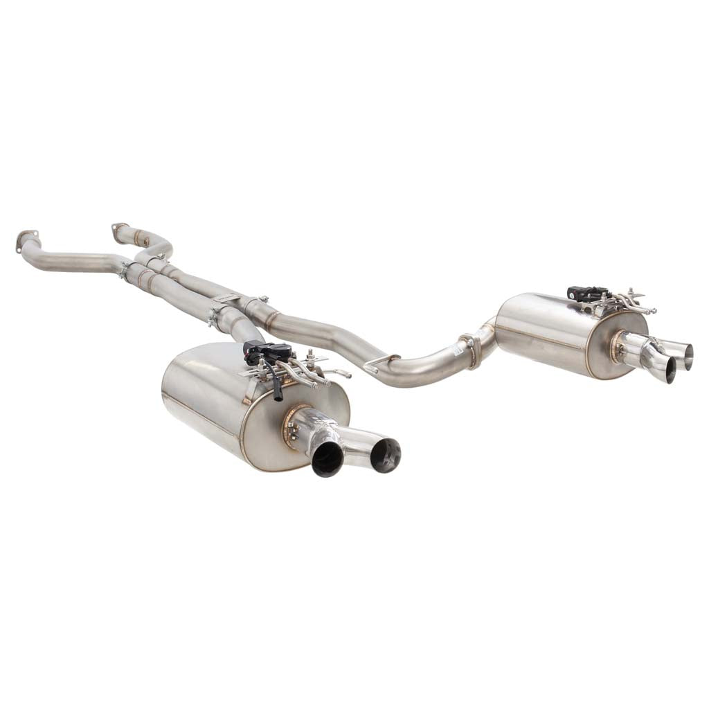 HSV VF Maloo Straight Pipe Center Twin 3Inch 304 SS Varex Valved Cat Back **** Special Order Item ****