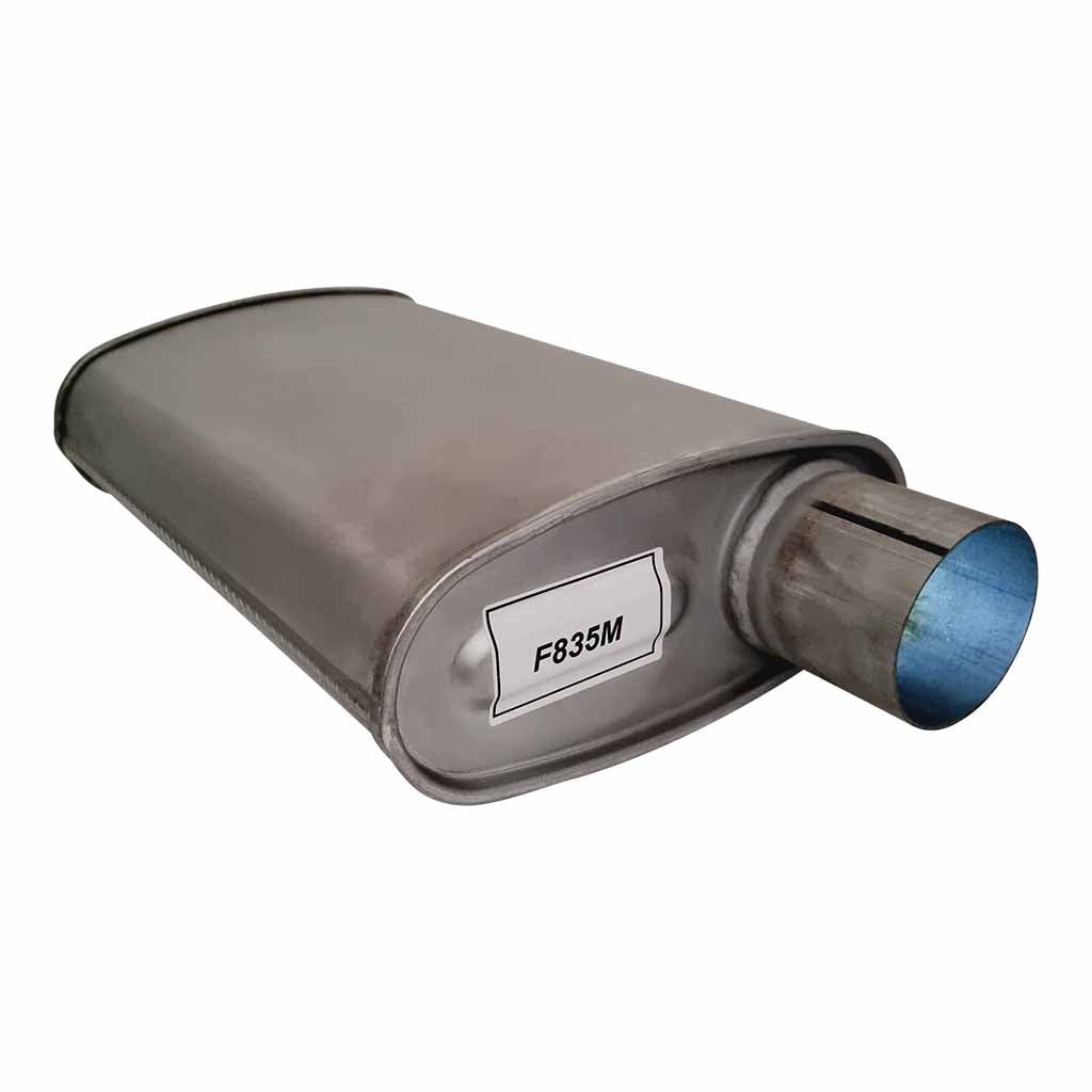 10" x 4" Offset/Centre Configurations Mufflers | Aluminised | Select Your Size Length and Internal Options