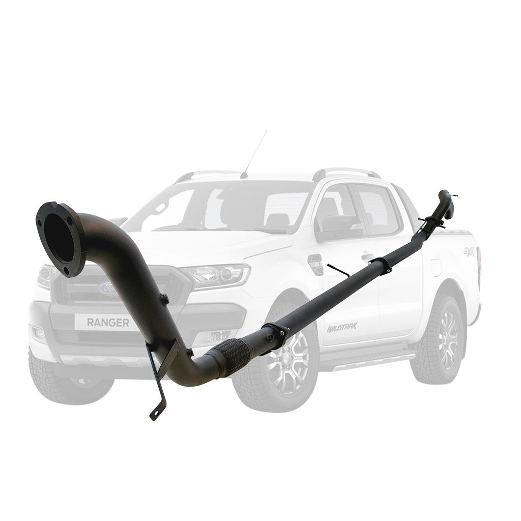 Ford Ranger PX 2016-2022 3.2L 3 Inch Turbo Back DPF Delete Exhaust System