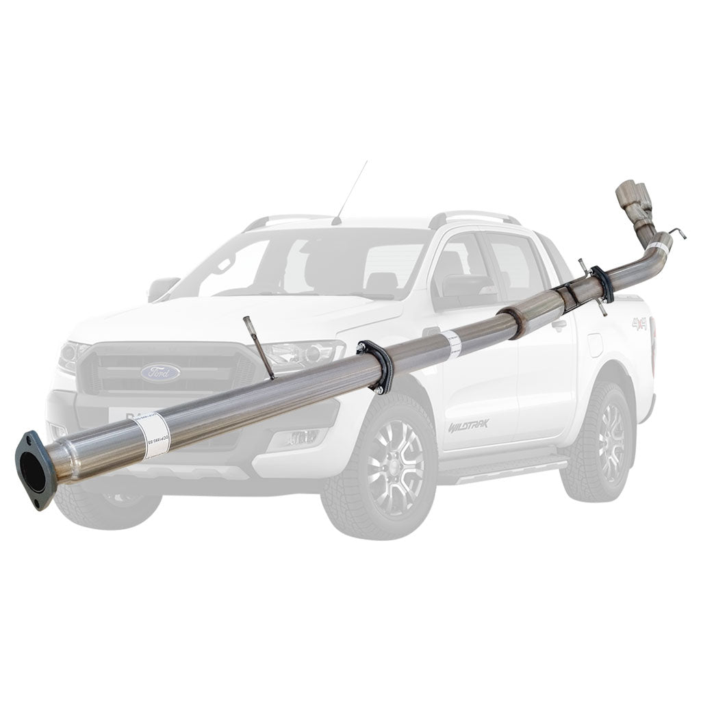Ford Ranger PX 2016-2021 2.2L 3 Inch DPF Back Exhaust