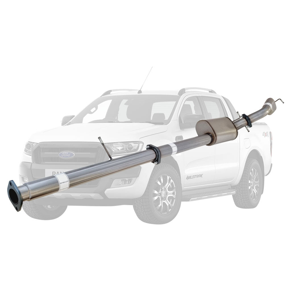 Ford Ranger PX 2016-2021 2.2L 3 Inch DPF Back Exhaust