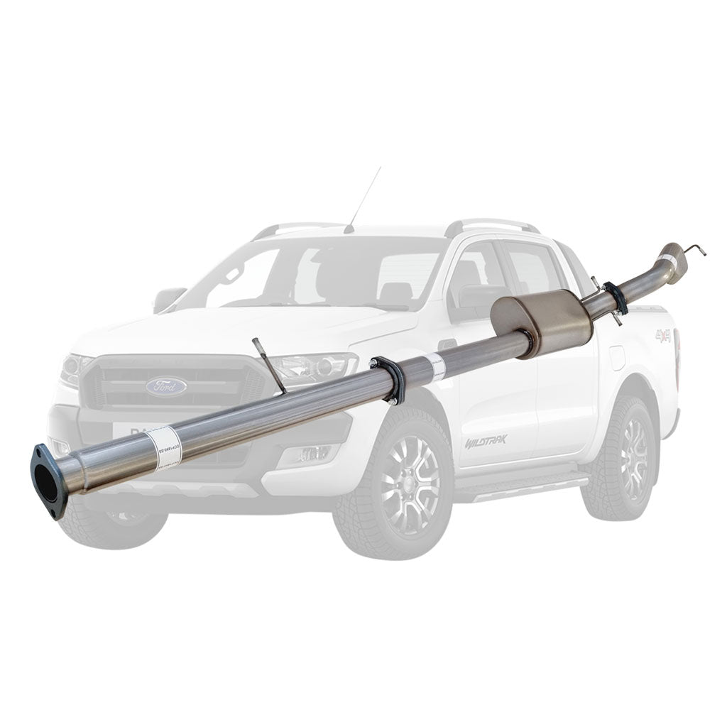Ford Ranger PX 2016-2021 2.2L 3 Inch DPF Back Exhaust