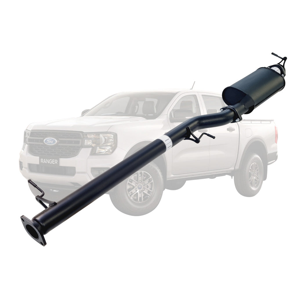 Ford Ranger Next Gen 2022 Onwards 2L BI-Turbo 3 Inch DPF Back Exhaust Not For ADBLUE models (Requires tunning After Fitment)