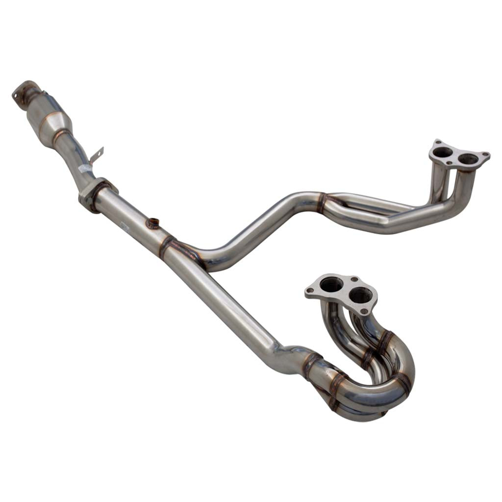 Subaru Impreza 2.LTR(Non Turbo)4-2-1Header Matte Finish Stainless With Metallic Cats **** Special Order Item ****