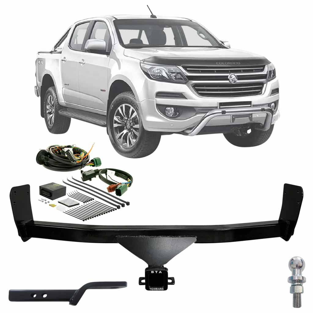 BTA Towbar Kit To Suit Holden Colorado 06/2012 - On Wiring Harness UNT24MF