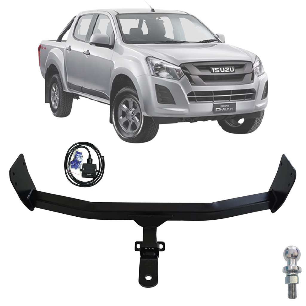 BTA Towbar Kit To Suit Isuzu D-Max Ute No Bumper and Tray 06/2012 - 07/2020