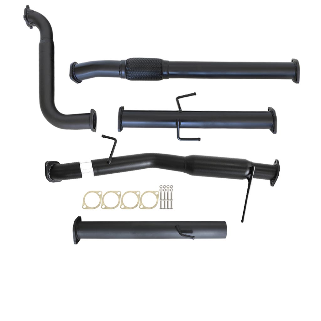 Mitsubishi Triton MN 7/2009 - 1/2015 2.5L 4D56 3 Inch Turbo Back Exhaust