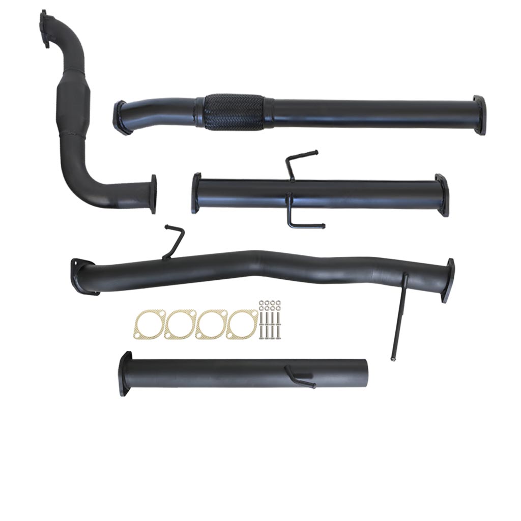 Mitsubishi Triton MN 7/2009 - 1/2015 2.5L 4D56 3 Inch Turbo Back Exhaust