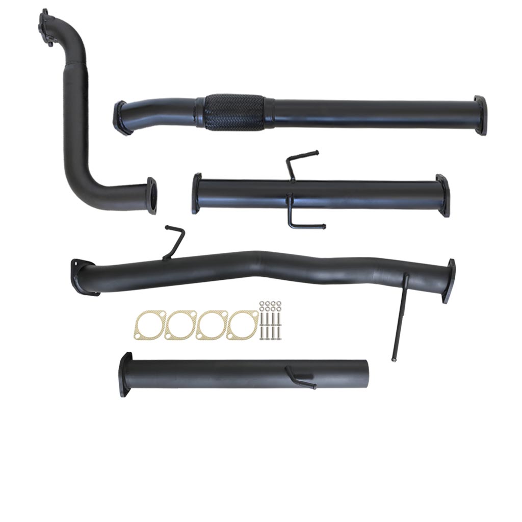 Mitsubishi Triton MN 7/2009 - 1/2015 2.5L 4D56 3 Inch Turbo Back Exhaust
