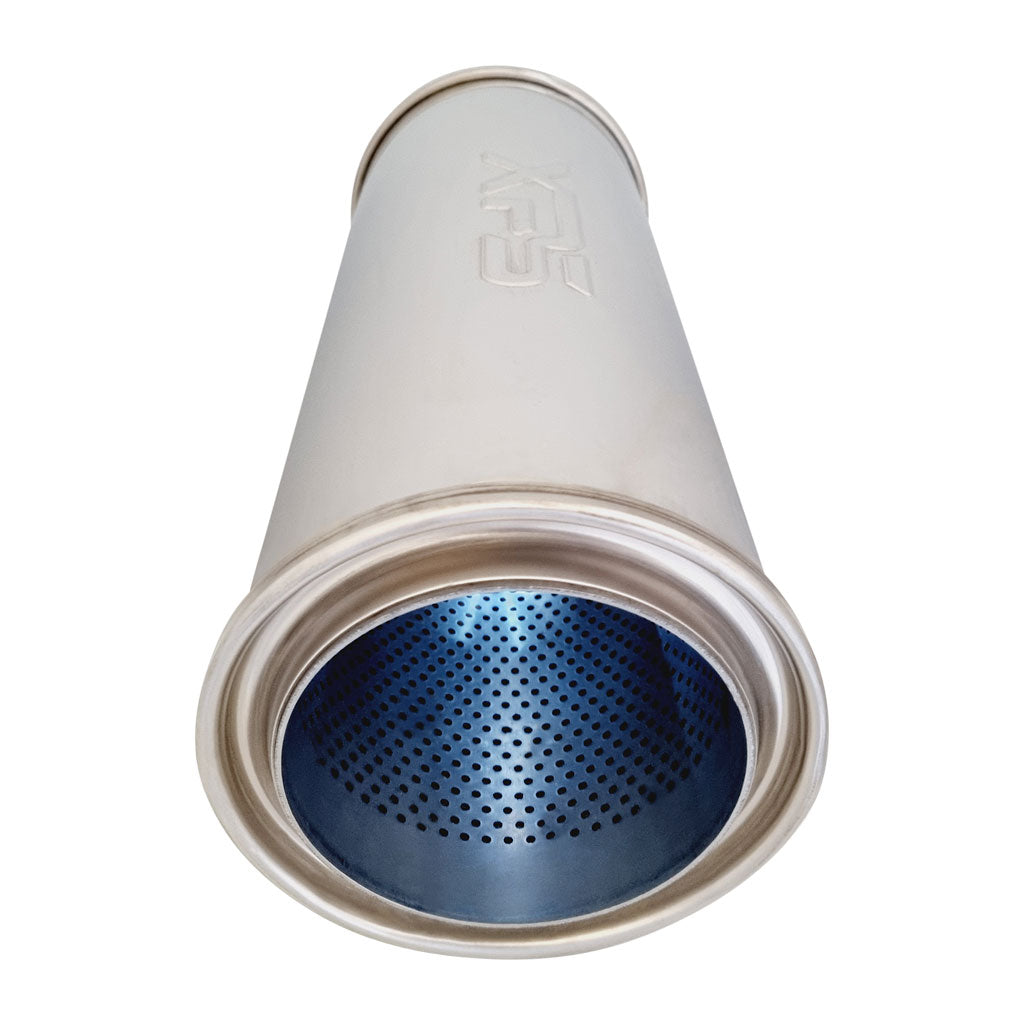 5" Round Centre/Centre Configurations Universal Mufflers | Stainless 304 | Select Your Size Length and Internal Options