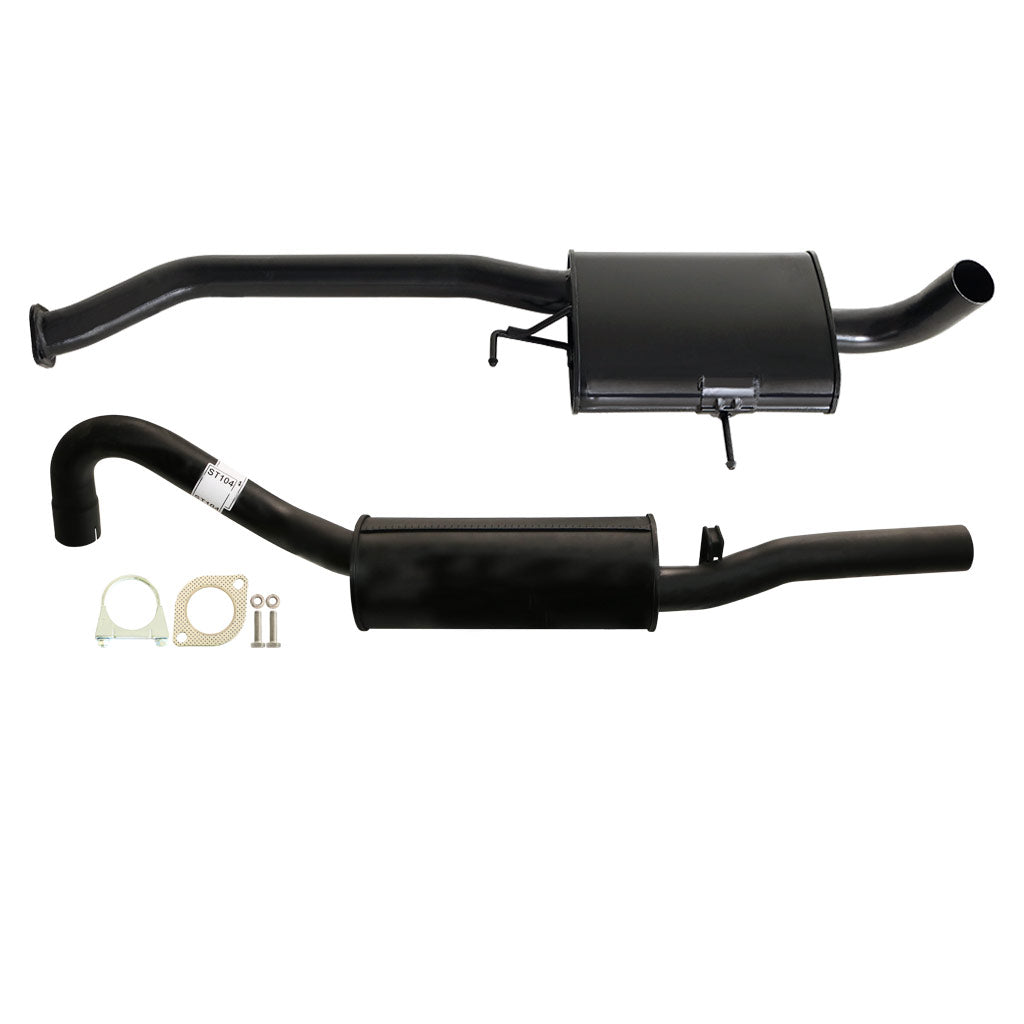 Holden Commodore VN-VR V6 V8, VS (V8 Only) Sedan 2 1/2" Catback Kit Inc 2 X Everflo Mufflers