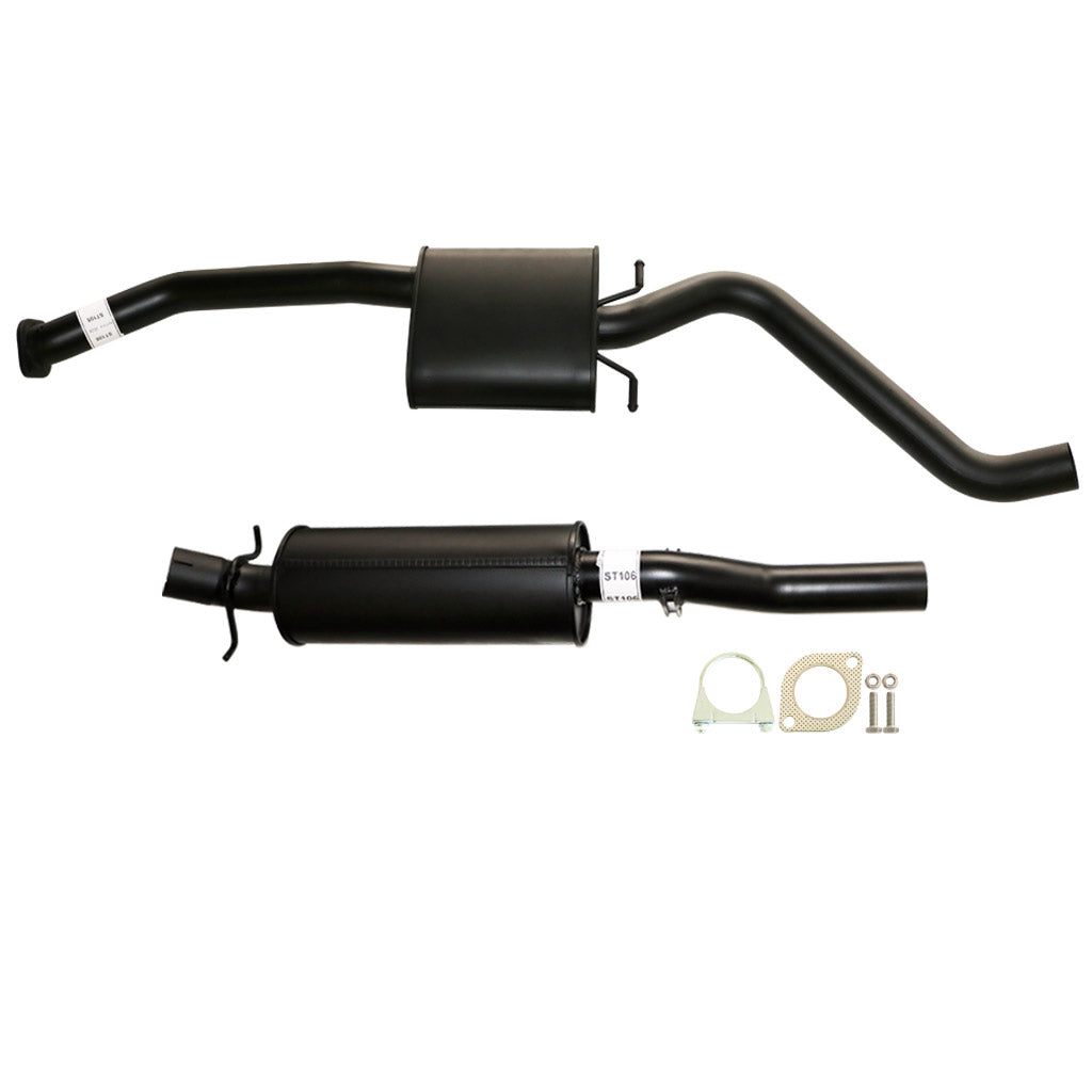HOLDEN COMMODORE VP-VS 2 1/2" *IRS* CATBACK KIT INC 2 X EVERFLO MUFFLERS