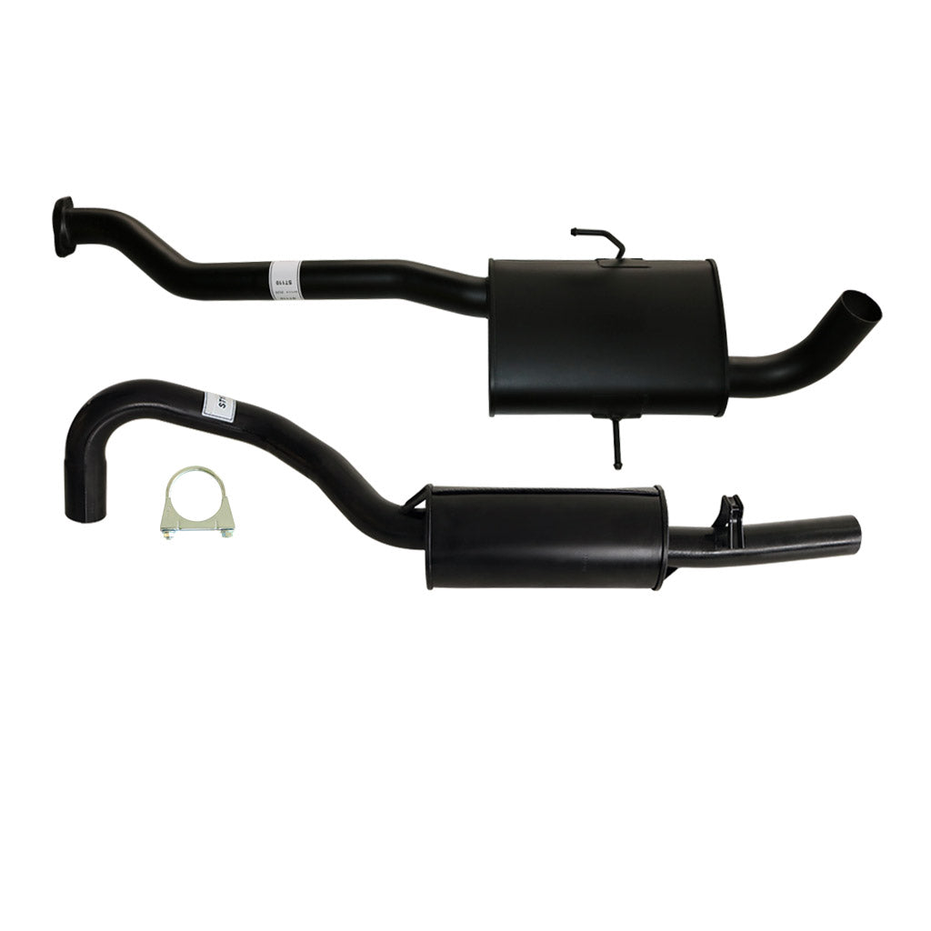 HOLDEN COMMODORE VS ECOTEC UTE 2 1/2" CATBACK KIT INC 2 X EVERFLO MUFFLERS