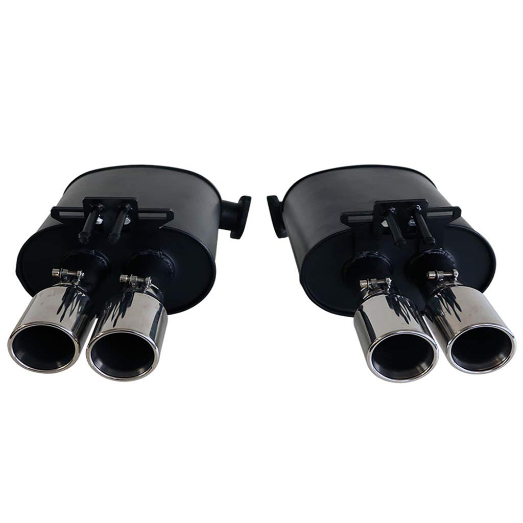 HOLDEN COMMODORE VE,VF V6 V8 SEDAN WAGON 2 1/2" KIT WITH HOTDOG - XPIPE & 4 X SC TIPS