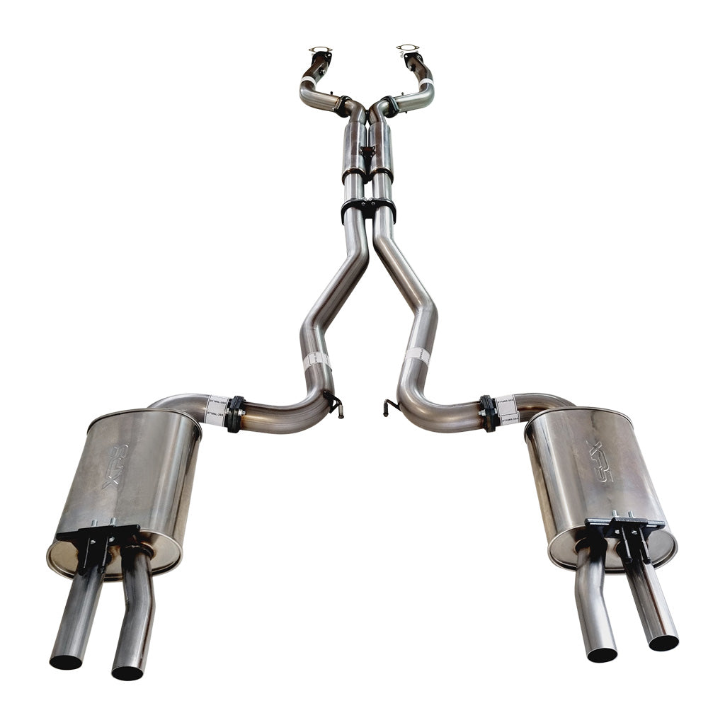 HOLDEN COMMODORE VF HSV (Non-LSA) V8 SEDAN WAGON 3" KIT WITH 2 x HOTDOG - XPIPE - XPS STAINLESS STEEL