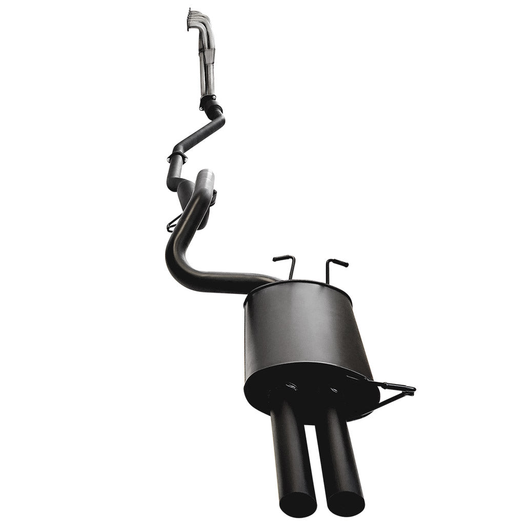 FORD FALCON BA BF XR6 SEDAN XPS EXTRACTORS & CATBACK EXHAUST 2.5" WITH HIFLOW CAT, FRONT HOTDOG AND REAR MUFFLER DUAL OUTLET