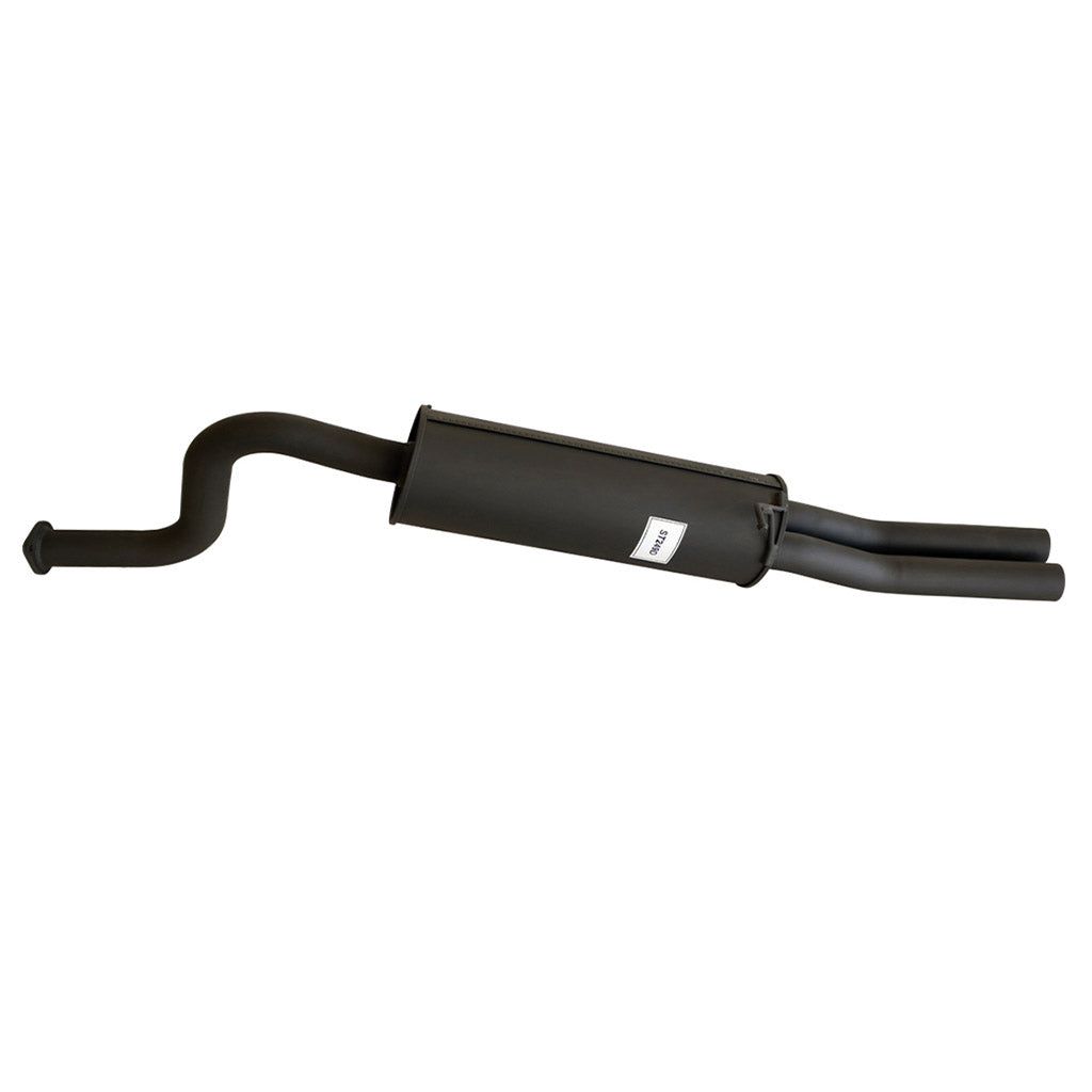 FORD FALCON BA - BF UTE XR XR6 2 1/2" CATBACK KIT INC 2 X EVERFLO MUFFLERS DUAL OUTLET