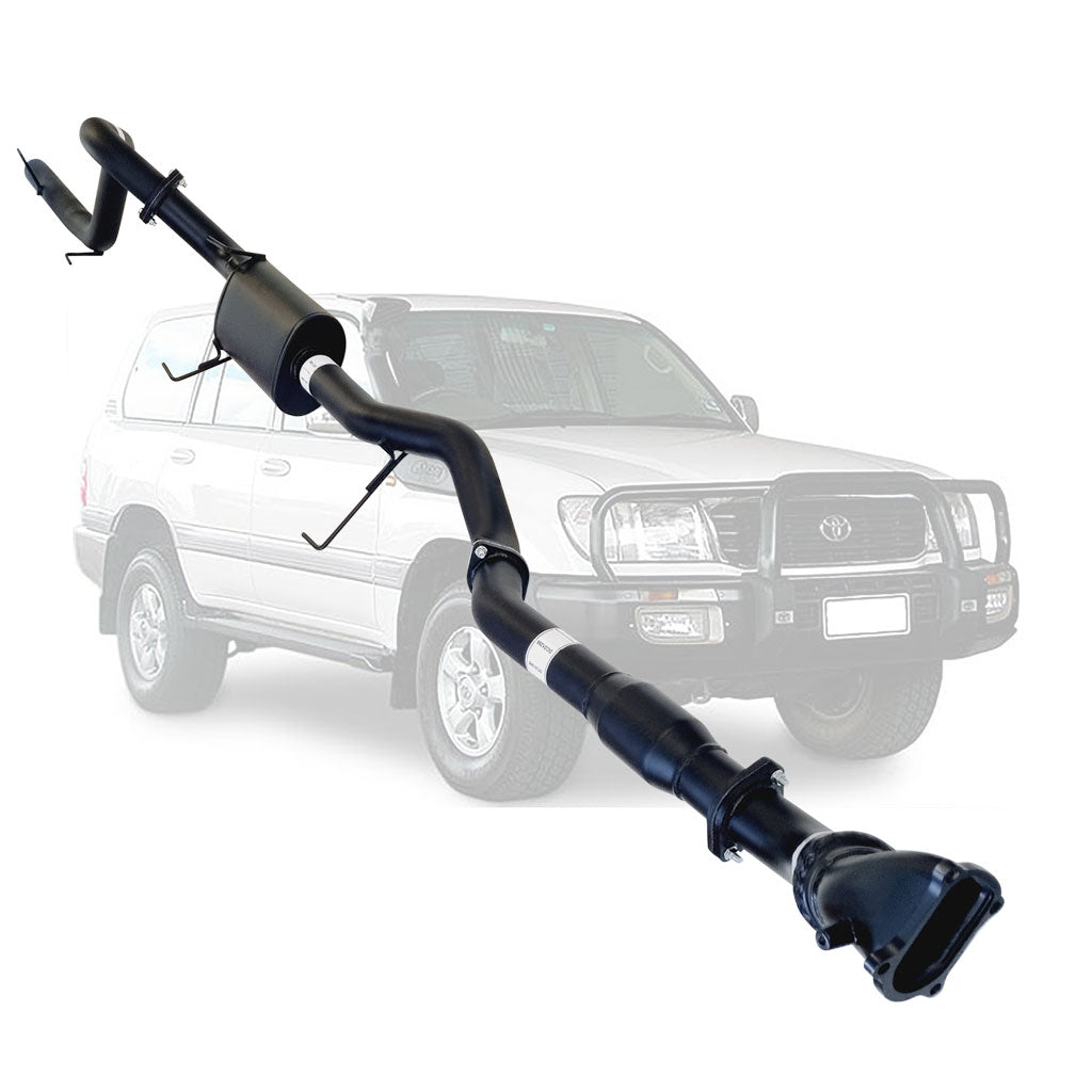 Toyota Landcruiser 100 Series HDJ100 1HD-FTE Wagon 3 Inch Turbo Back Exhaust