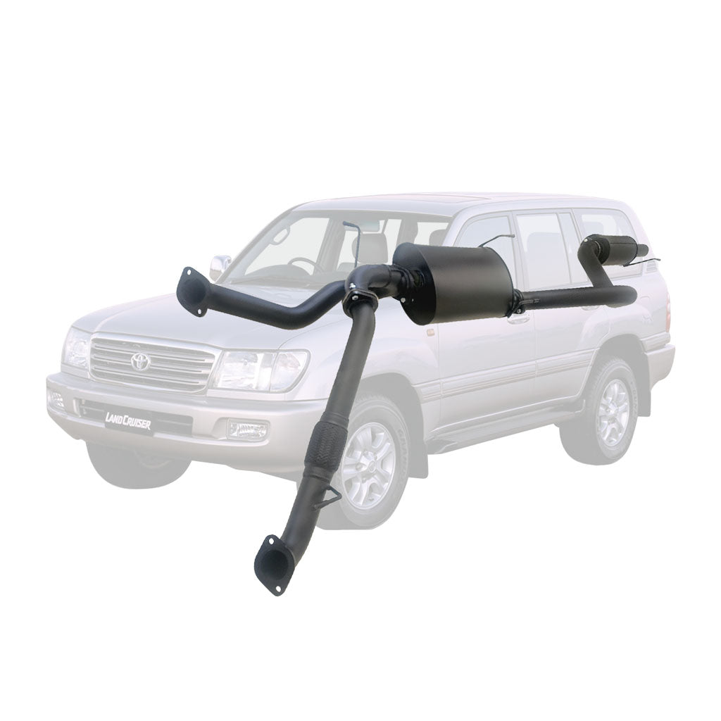 Toyota Landcruiser 100 series UZJ100R Petrol Wagon 4.7l 3" Catback Exhaust 1998 - 2007