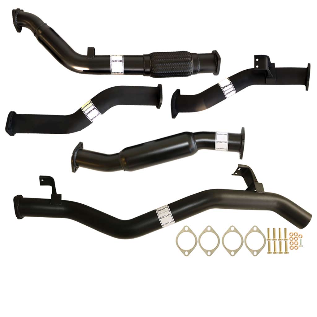 Toyota Landcruiser 79 Series VDJ79R V8 2007 - 10/2016 D Cab Ute 3 Inch Turbo Back Exhaust