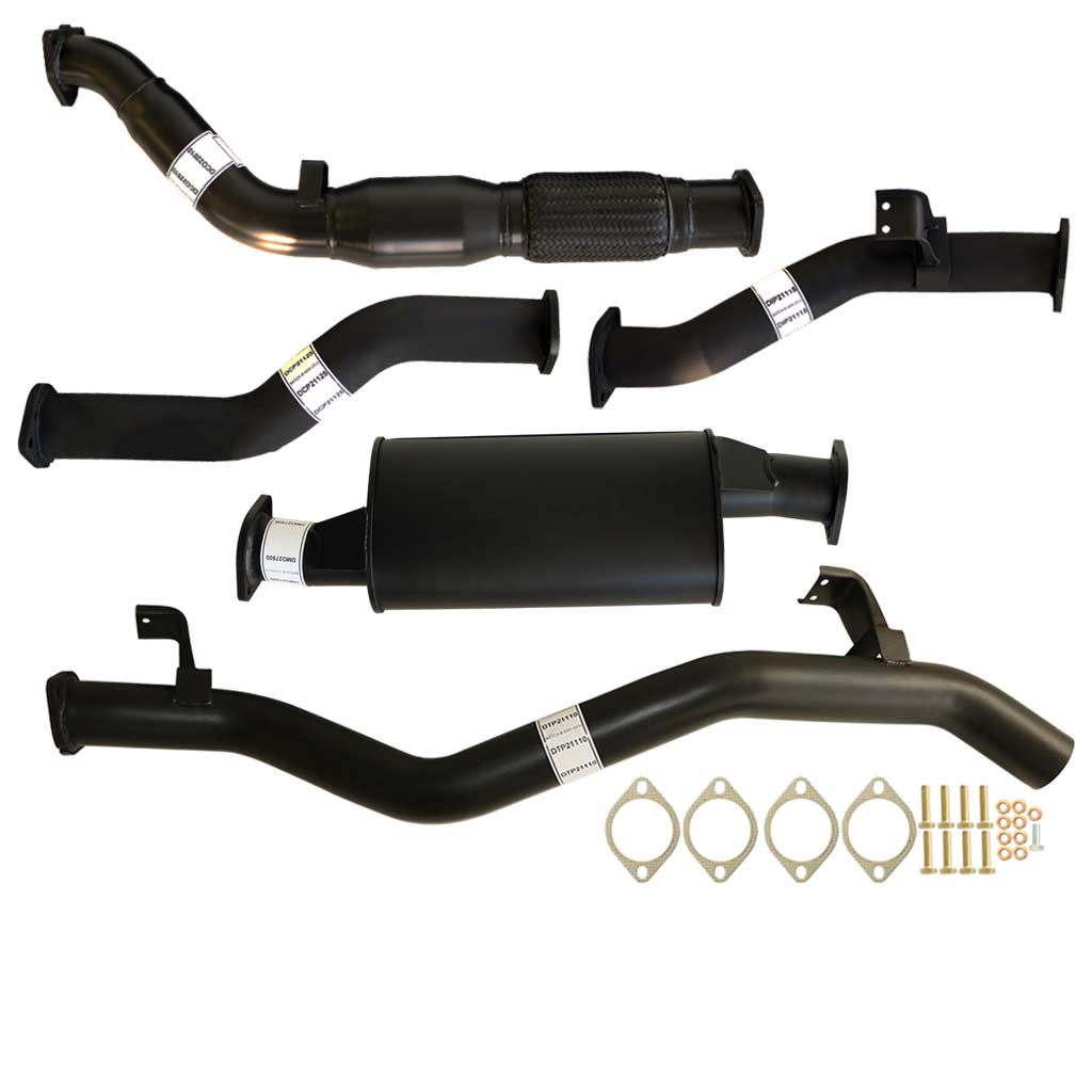 Toyota Landcruiser 79 Series VDJ79R V8 2007 - 10/2016 D Cab Ute 3 Inch Turbo Back Exhaust