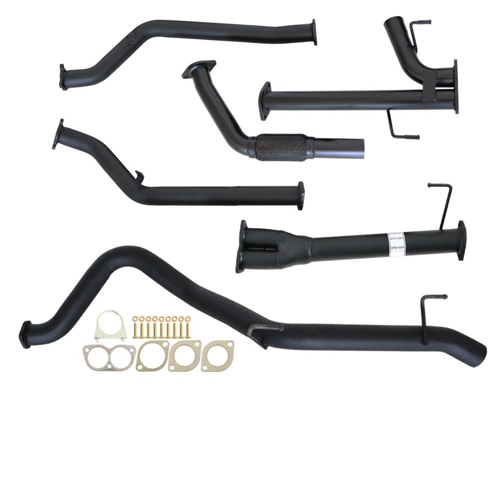 Toyota Landcruiser 200 Series V8 Wagon 3 Inch Turbo Back Exhaust Dump Pipe 2.5"