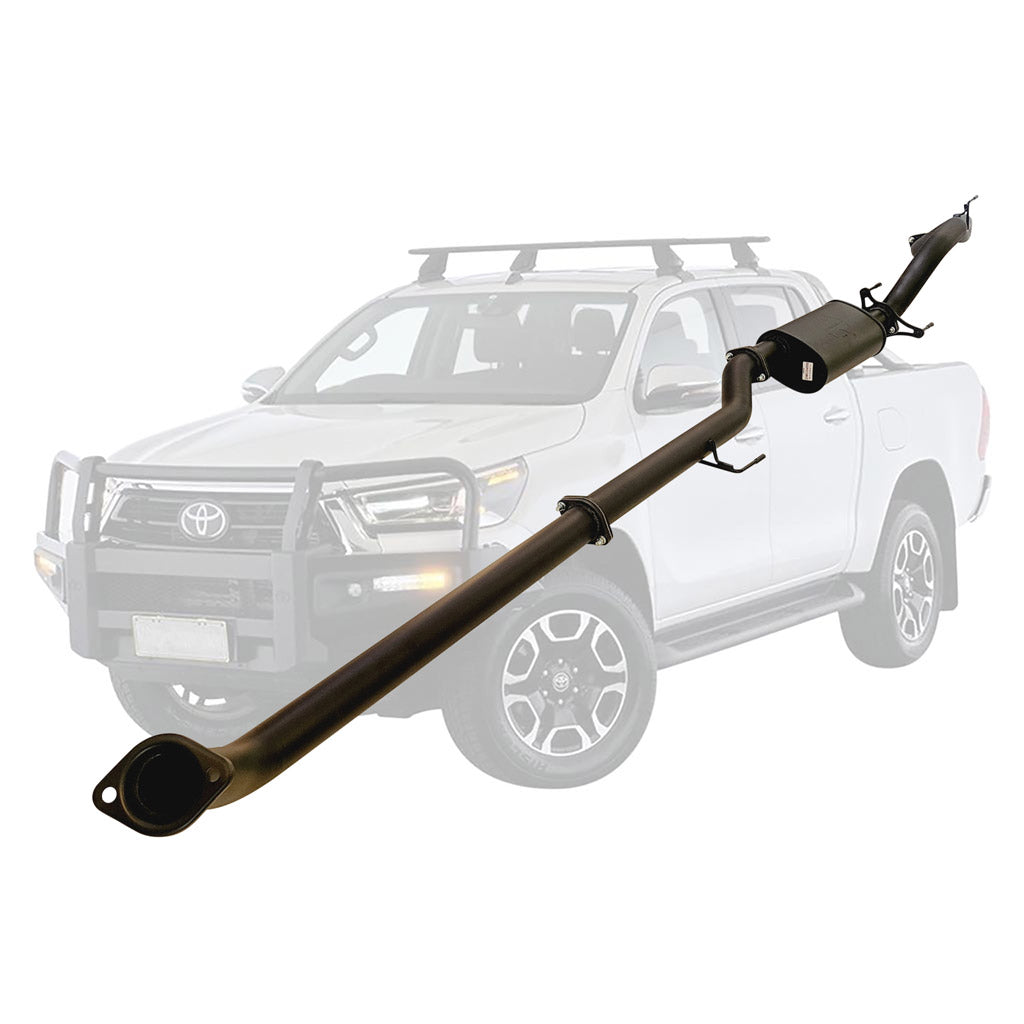 Toyota Hilux N80 2015 TO 2025 2.8L 3 Inch DPF Back Exhaust