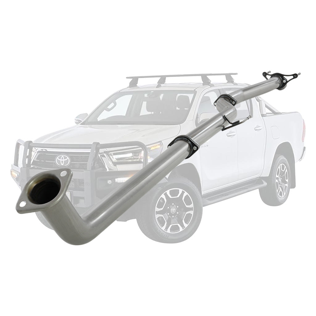 Toyota Hilux N80 2015 TO 2025 2.8L 3 Inch DPF Back Exhaust