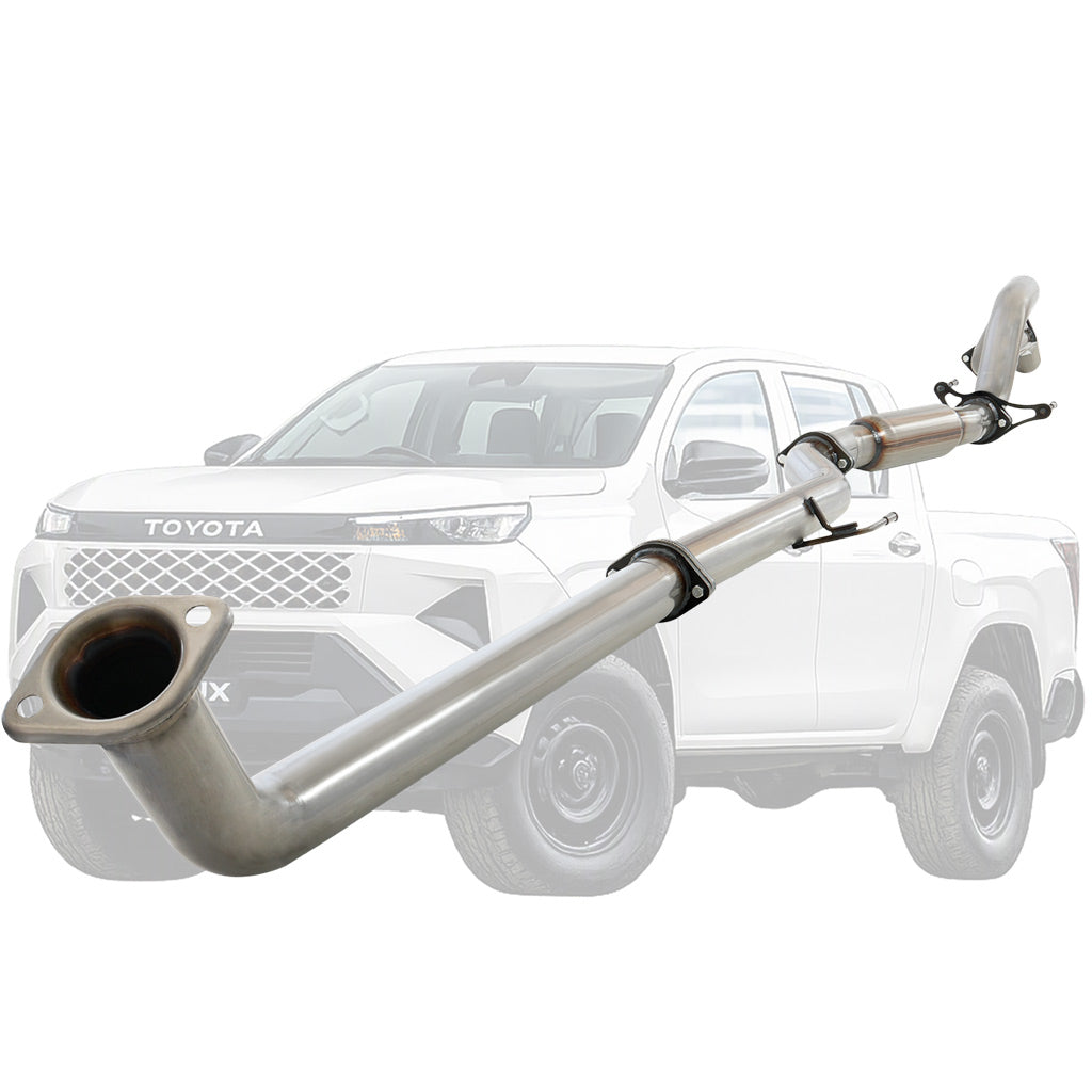 Toyota Hilux N90 2026 On 2.8L 3 Inch DPF Back Exhaust