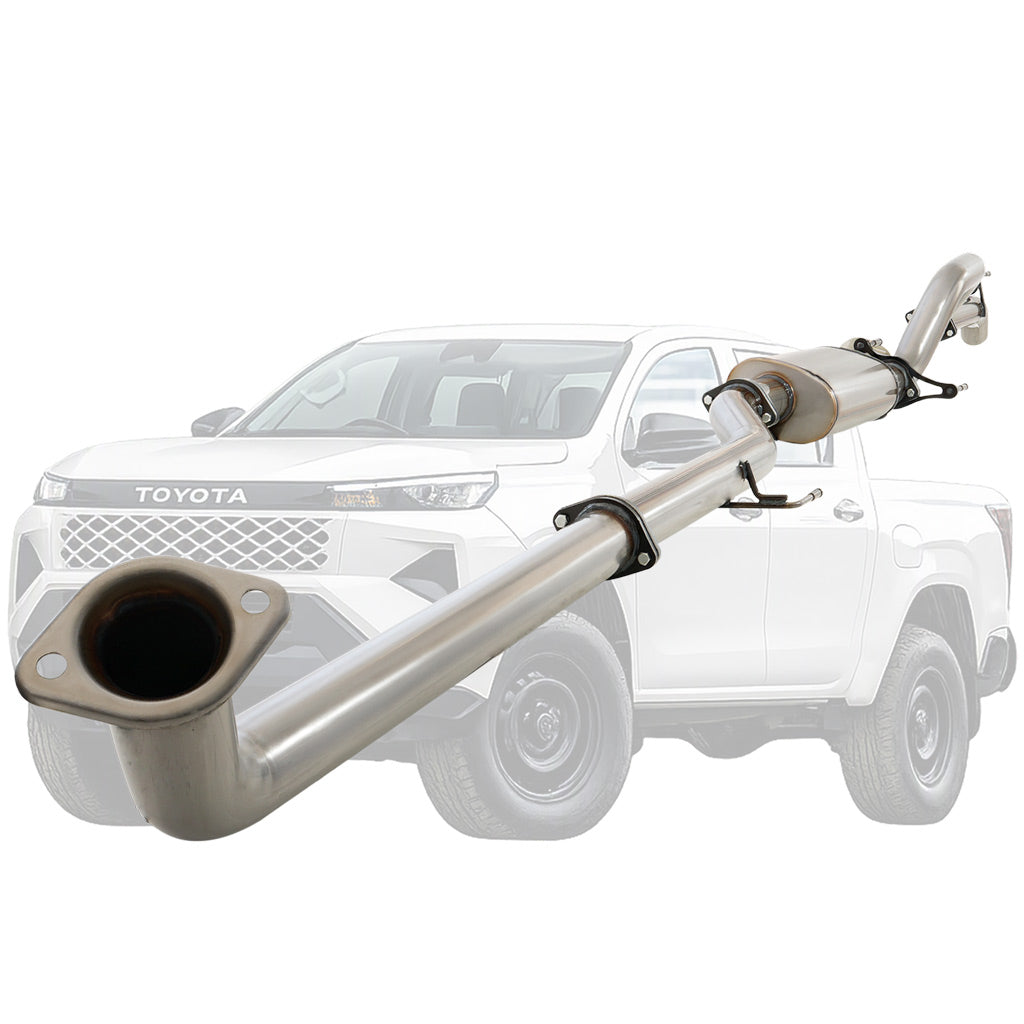Toyota Hilux N90 2026 On 2.8L 3 Inch DPF Back Exhaust