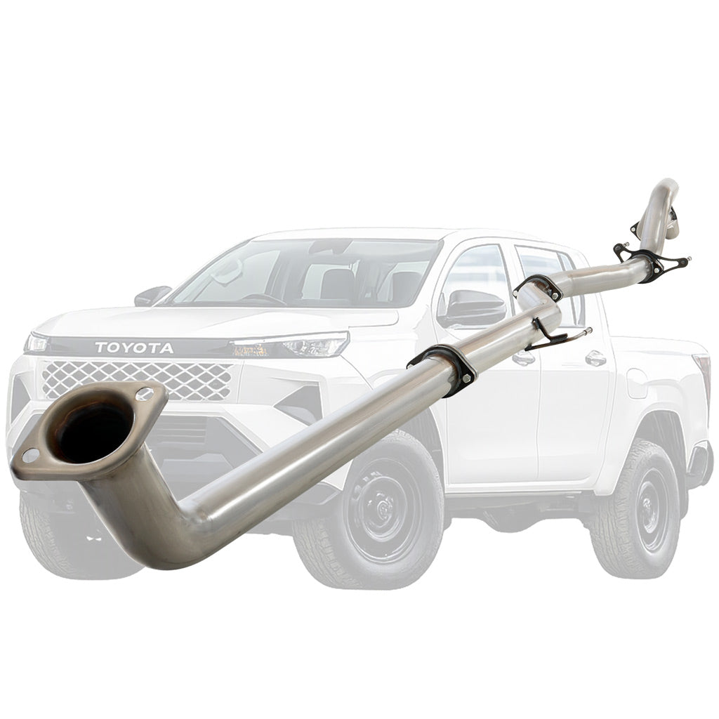 Toyota Hilux N90 2026 On 2.8L 3 Inch DPF Back Exhaust